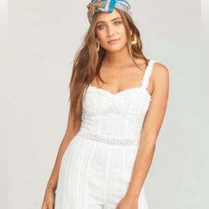 Show me your Mumu "Greer Jumpsuit" Veronica lace